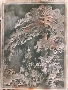 Top Quality Giftware Green Onyx Hall Wall Relief