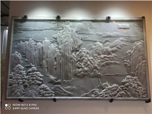 Top Quality Giftware Green Onyx Hall Wall Relief