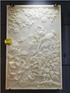 Wall Decoration Carving Background Onyx Relief