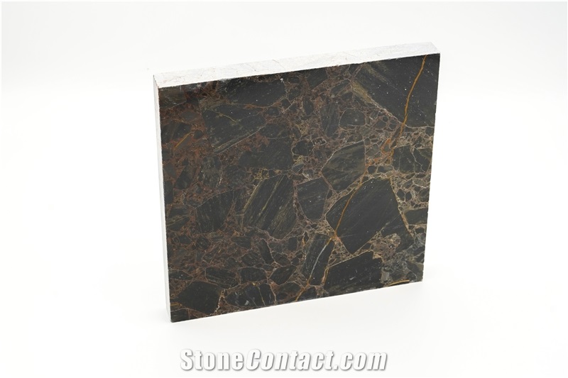Persian Marshal Black Marble Tiles & Slabs
