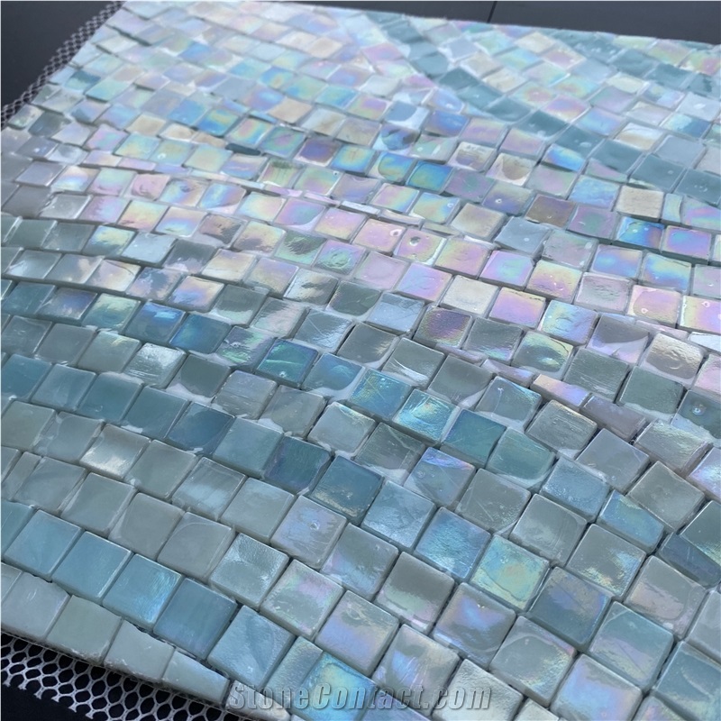 Blue Shades Glass Mosaic for Swiming Pool