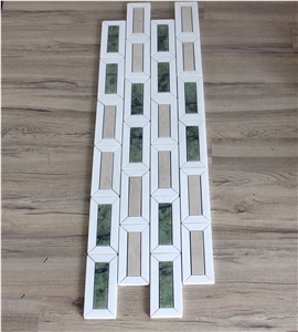Geometry Square Marble Mosaic Walling Tile