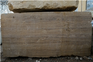 Cream Travertine Block
