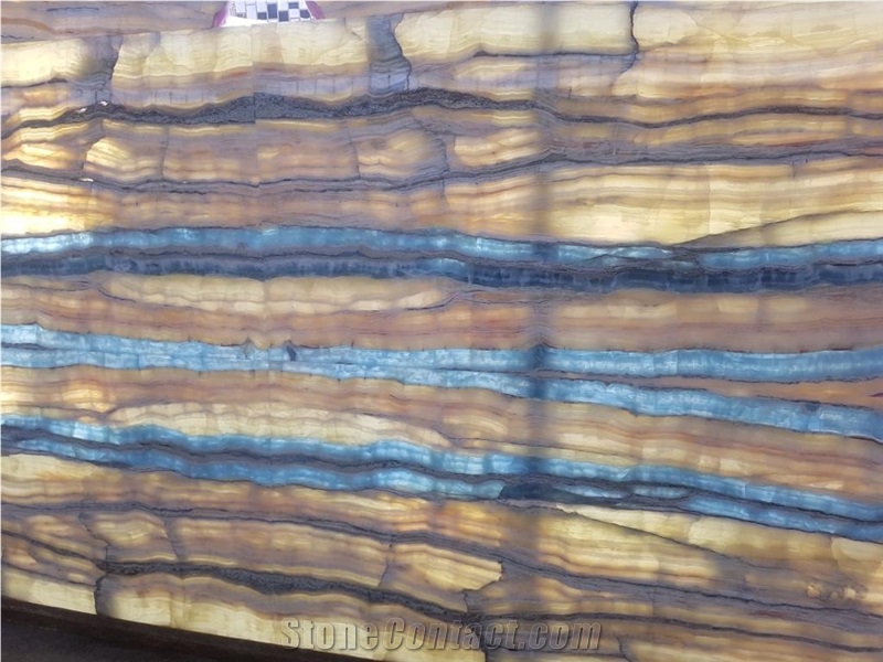 Iranian Rainbow Onyx Block