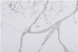 Artificial Marble Calacatta White Quartz Stone