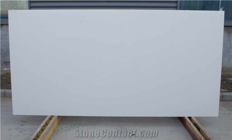 Carrara White Artificial Quartz Stone Slab