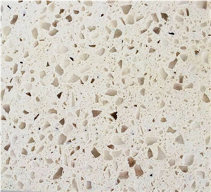 Engineered Stone with Glass and Mirror Chips
