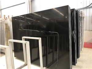 Absolute Black Basalt Stone for Wall Tile