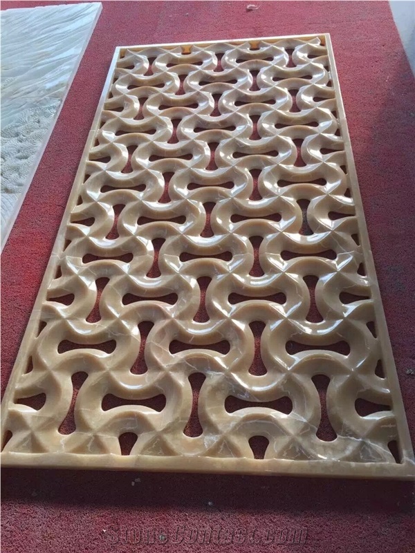 Beige Marble Stone Relief/Engravings
