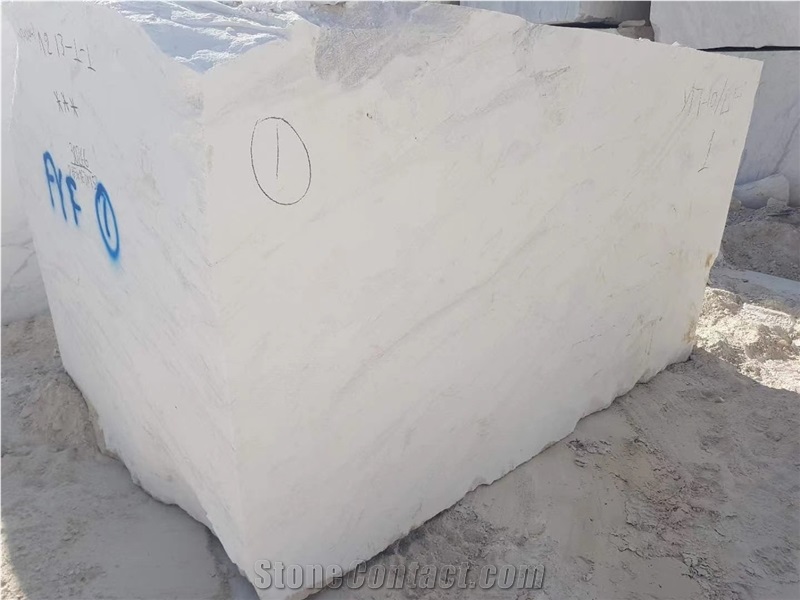 Jazz White Marble Block,Volakas Marble Block