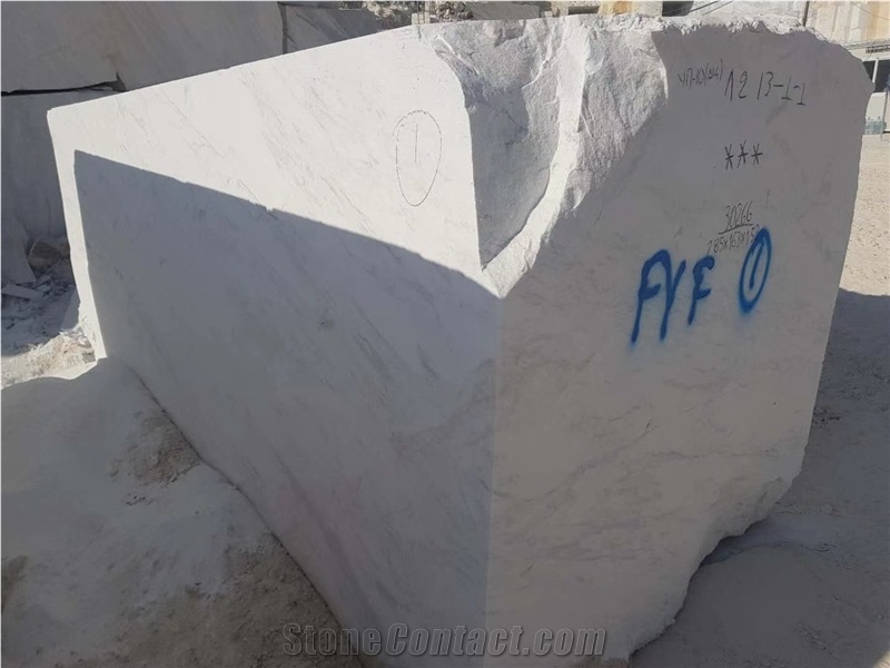Jazz White Marble Block,Volakas Marble Block