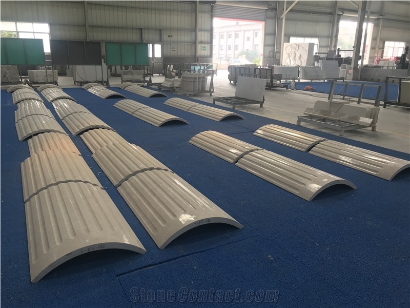 Marble Column Pillar Cladding for House Decoration