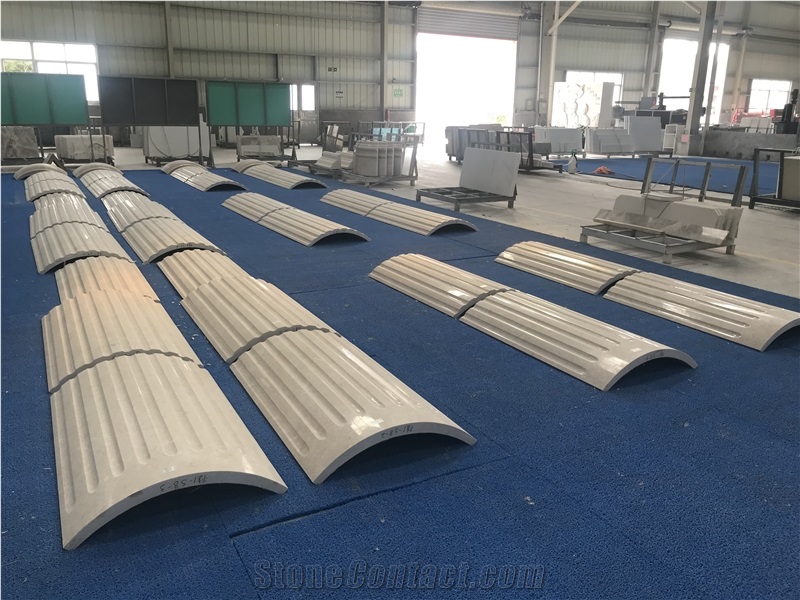 Marble Column Pillar Cladding for House Decoration