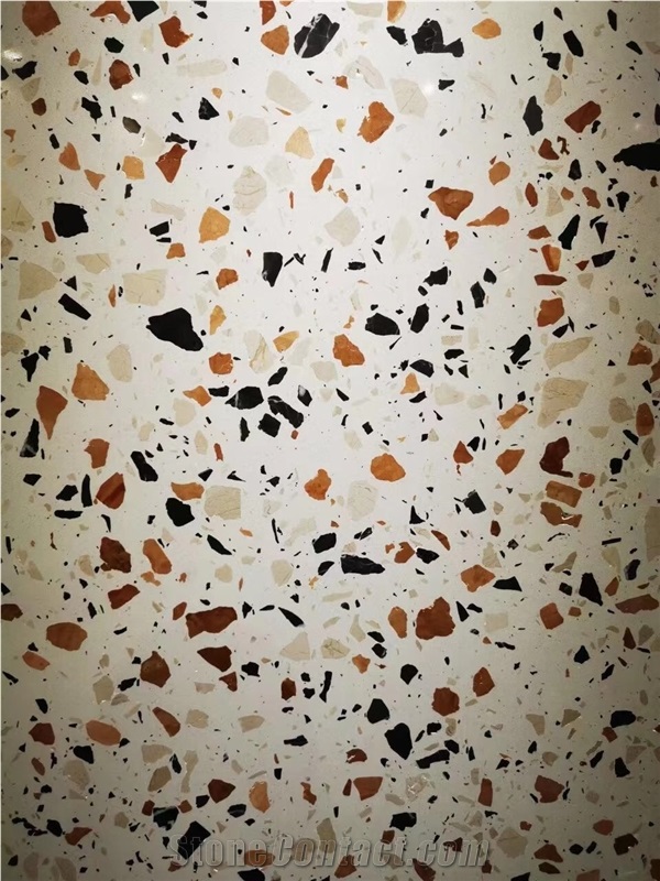 Red Terrazzo Tile for Wall and Floor