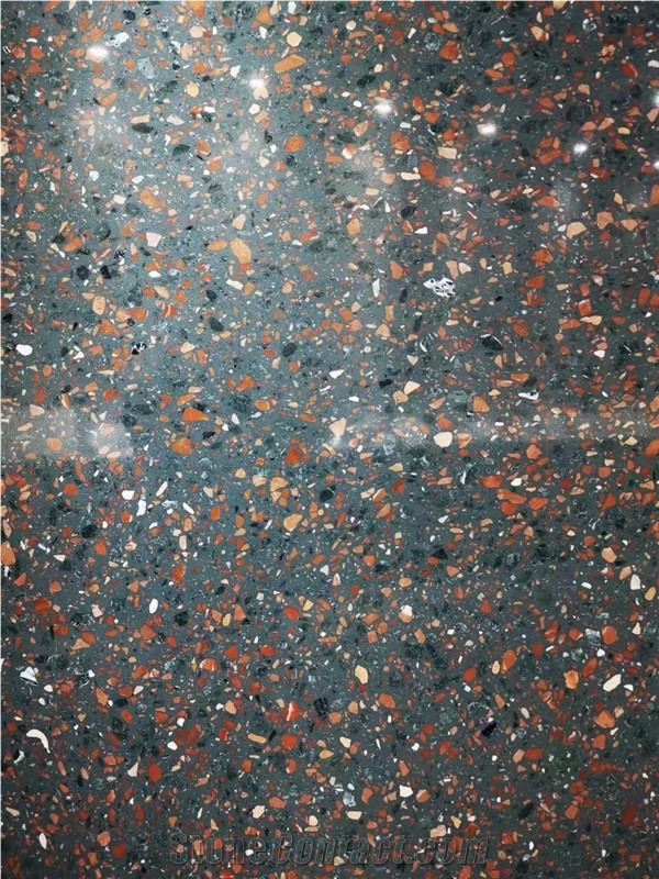 Red Terrazzo Tile for Wall and Floor