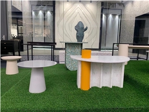 Terrazzo Stone for Chairs and Tables