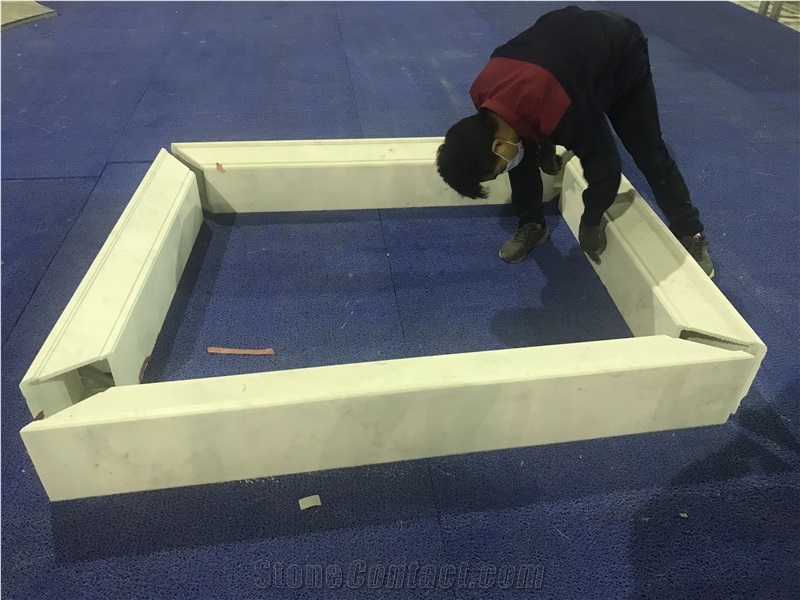 White Marble Window Sill for House Decoration
