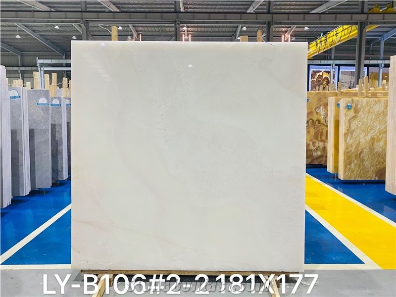White Onyx for Floor Covering
