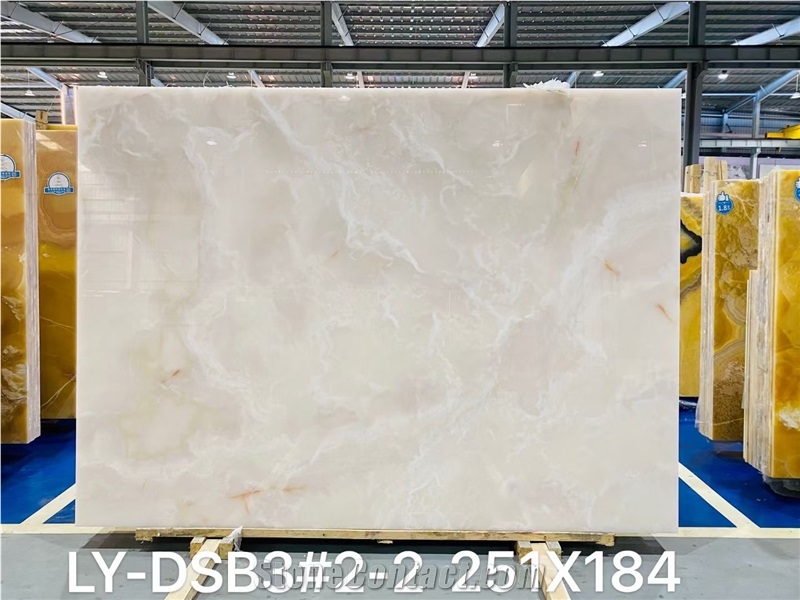 White Onyx for Floor Covering