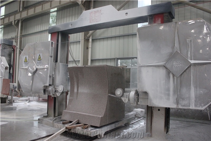 Wild Rose Granite Arc Panel,Cut to Size