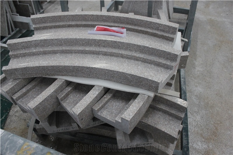 Wild Rose Granite Arc Panel,Cut to Size