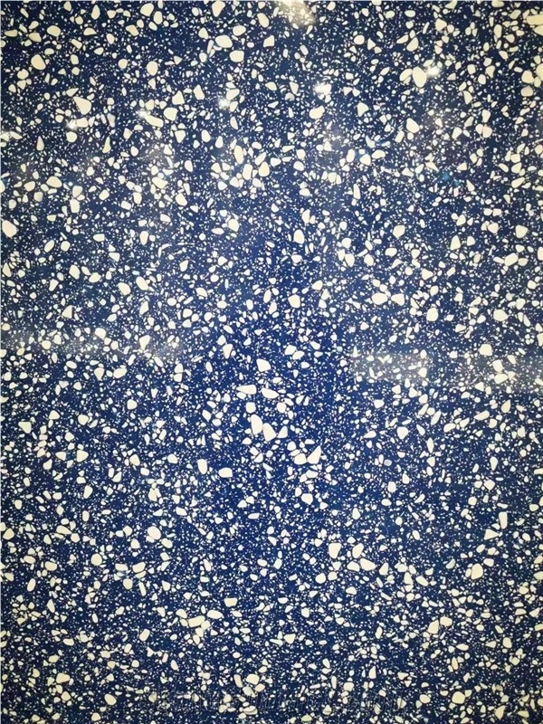 Yellow Terrazzo Floor Tile