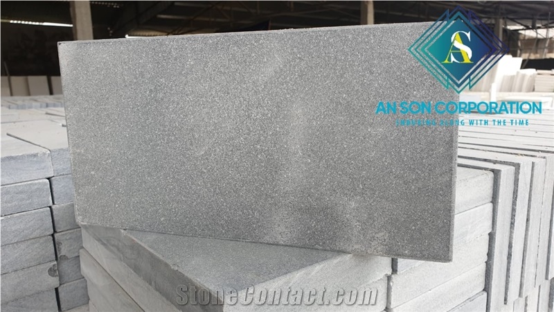 Sandblasted Grey Blue Stone Tiles