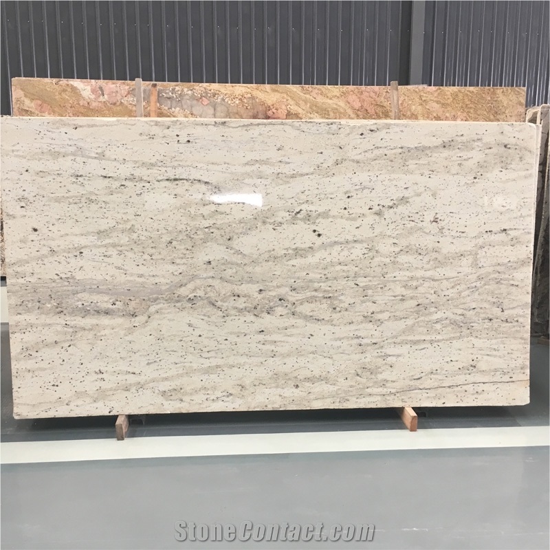 Andromeda White Granite Slabs