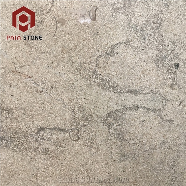 Angola Grey Limestone For Exterior Wall Cladding