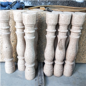 Balcony Baluster Polished Outdoor Beige Granite