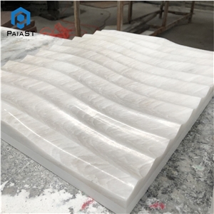 3D White Onyx Home Wall Decorative Panels