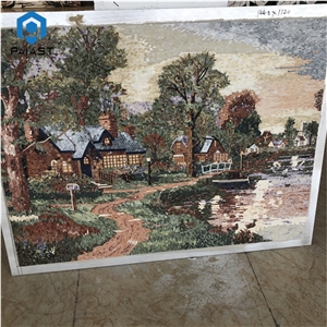 Beautiful Marble Mosaic Art for Indoor Wall Decor