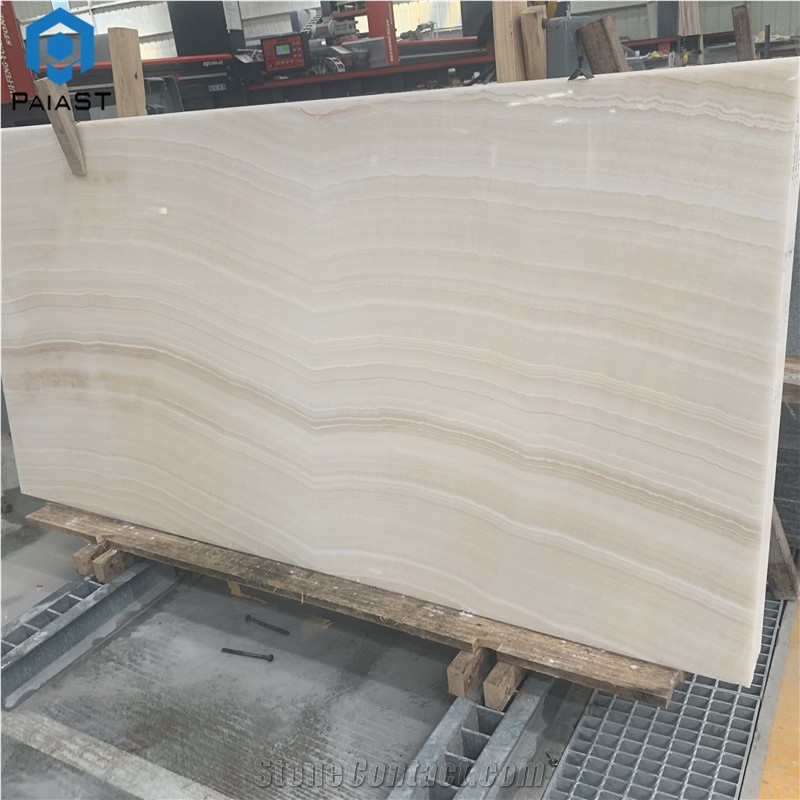 Best Price Wooden White Onyx Marble Tile for Floor