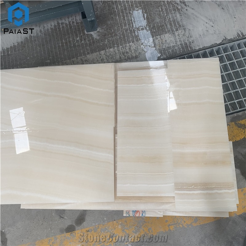 Best Price Wooden White Onyx Marble Tile for Floor