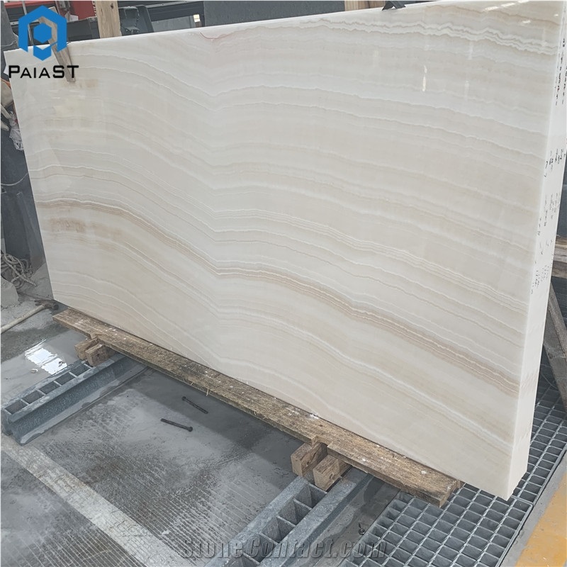 Best Price Wooden White Onyx Marble Tile for Floor