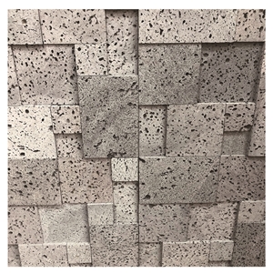 Black Basalt Cultured Stone Wall Covering Exterior