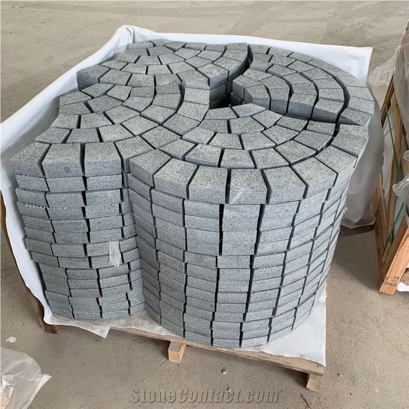 Black Granite Paving Stone for Driveway Tile