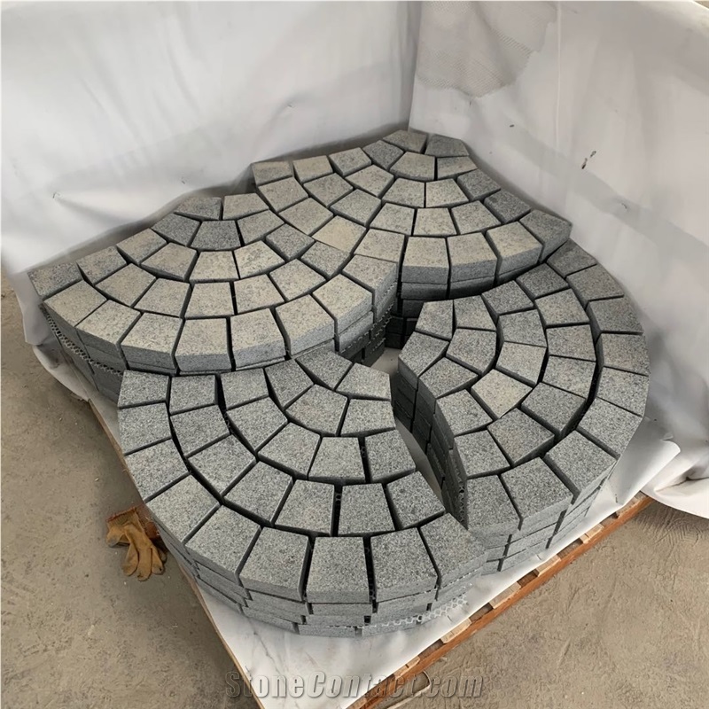 Black Granite Paving Stone for Driveway Tile