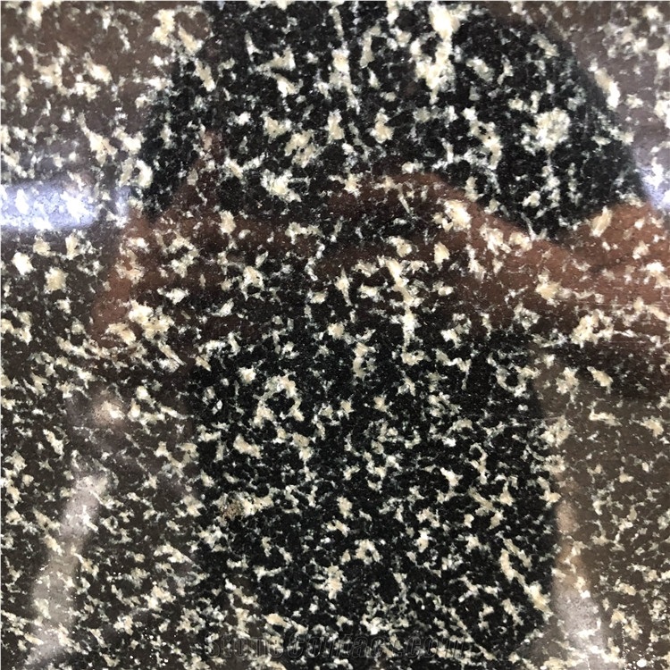 Black Granite Slab Tiles Cut To Size For Kitchen