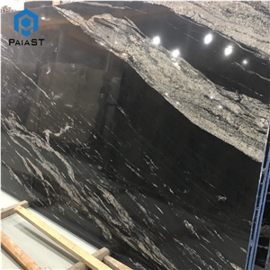 Luxury Cavalete Black Granite For Flooring Tile Designs