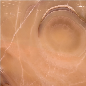 Brown Onyx Slab Tile For Background Wall