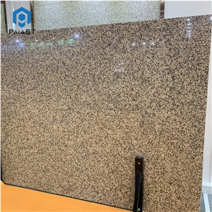 China Chrysanthemum Yellow Granite Slabs