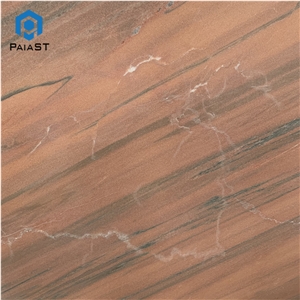China Noisette Fleury Red Marble Slab Wholesale