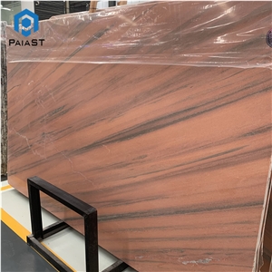 China Noisette Fleury Red Marble Slab Wholesale
