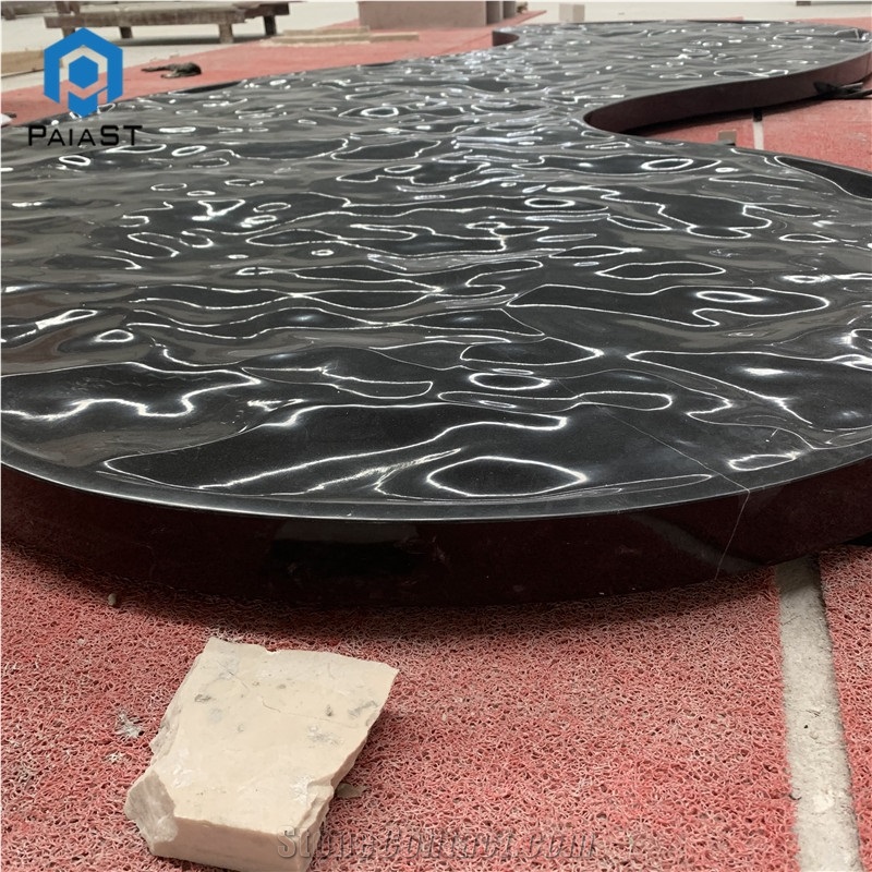 Cnc 3d Carving Marble for Hotel Lobby Decor