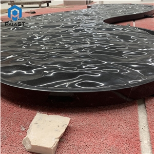 Cnc 3d Carving Marble for Hotel Lobby Decor