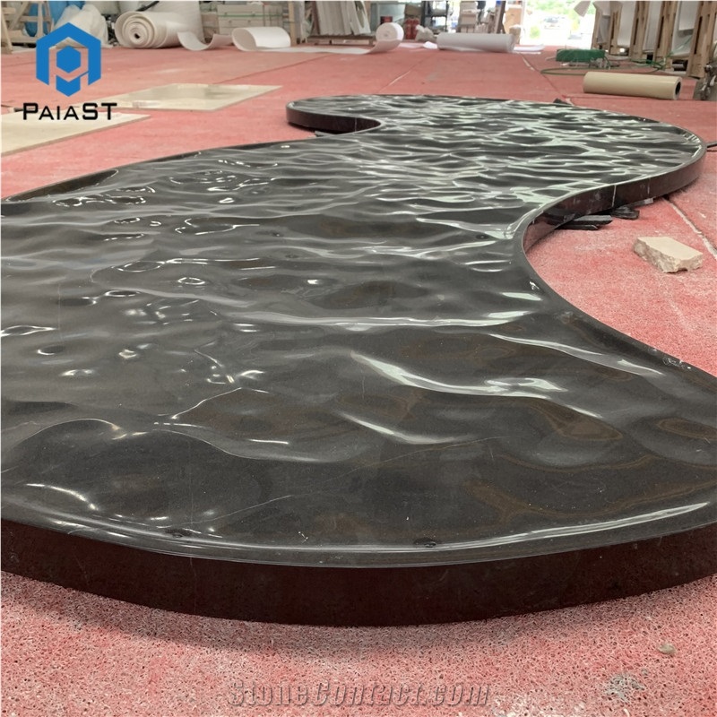 Cnc 3d Carving Marble for Hotel Lobby Decor