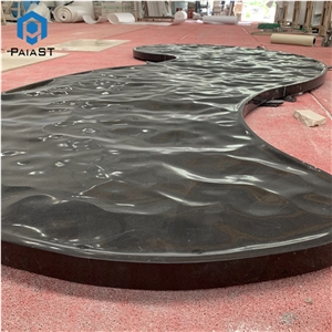 Cnc 3d Carving Marble for Hotel Lobby Decor