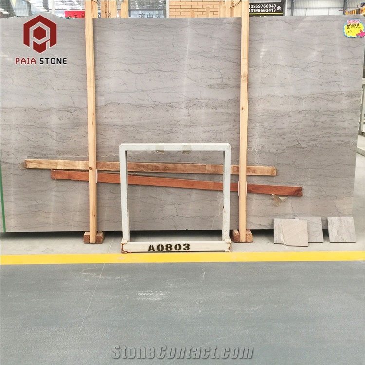 Crimean Light Grey Marble Slab Home Indoor Design