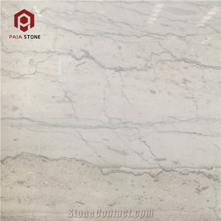 Crimean Light Grey Marble Slab Home Indoor Design